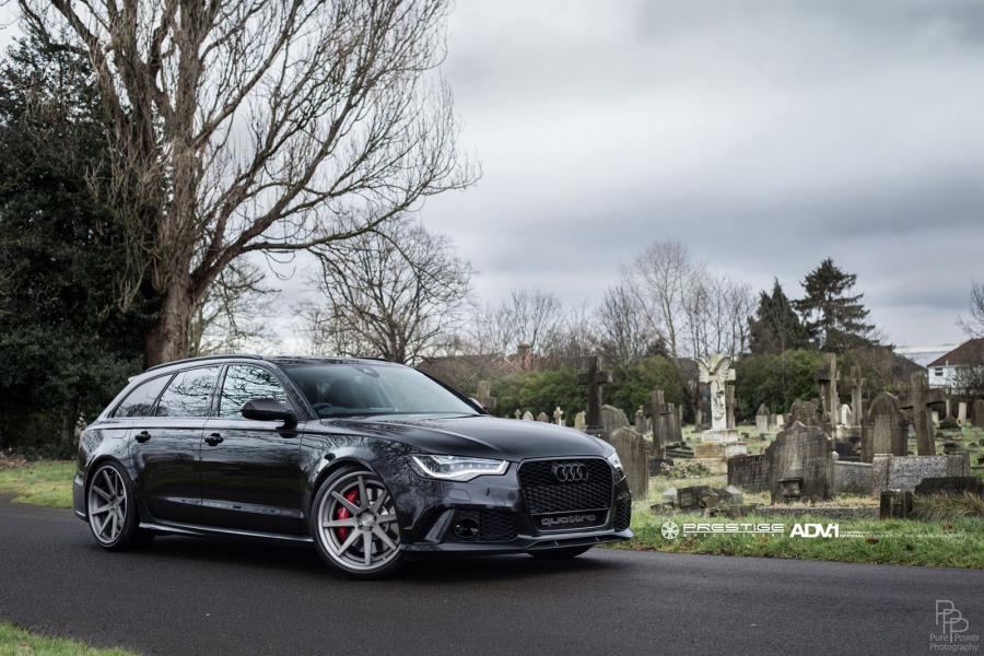  Audi RS6 Avant on ADV.1 Wheels (ADV08TRACK) 2015 года  (фото 7 из 19)